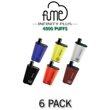 Fume INFINITY PLUS Disposable Vape Device | 4500 Puffs - 6PK