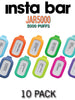 insta Bar Jar Disposable Vape Device | 5000 Puffs – 10PK everythingvapes.com