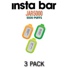 insta Bar Jar Disposable Vape Device | 5000 Puffs – 3PK everythingvapes.com
