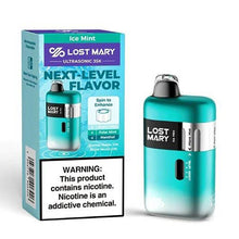 Ice Mint Flavored Lost Mary Ultrasonic Disposable Vape Device - 35k Puffs  | EveryThing Vapes
