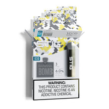 Iced Banana Bomb Flavored Vgod Stig Disposable Vape Device - 270K Puffs -  | EveryThing Vapes

