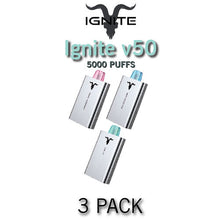 Ignite v50 Disposable Vape Device | 5000 PUFFS - 3PK