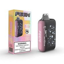 Juicy Peach Ice Flavored FEEN 20mg Disposable Vape Device - 50k Puffs  | The Smoke Plug
