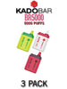 Kado Bar BR5000 Disposable Vape Device | 5000 Puffs - 3PK