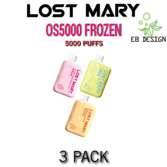 LOST MARY OS5000 Frozen Edition Disposable Vape | 5000 Puffs - 3PK