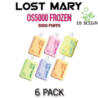 LOST MARY OS5000 Frozen Edition Disposable Vape | 5000 Puffs - 6PK
