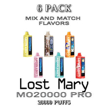 Lost Mary MO20000 PRO Disposable Vape Device | 20000 Puffs - 6PK
