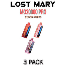 Lost Mary MO20000 PRO Disposable Vape Device | 20000 Puffs - 3PK
