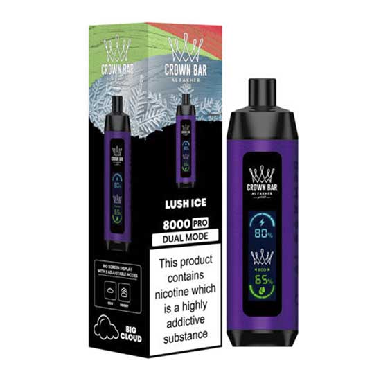 Al Fakher Crown Bar Disposable Vape Device | 8000 Puffs