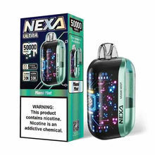 Miami Mint Flavored NEXA Ultra 50016 Disposable Vape Device - 50K Puffs - 1PC | Everything Vapes