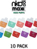 NKD 100 MAX Disposable Vape Device | 4500 Puffs - 10PK