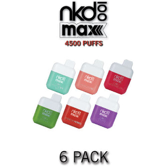 NKD 100 MAX Disposable Vape Device | 4500 Puffs - 6PK
