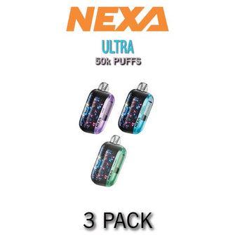 NEXA Ultra 50000 Disposable Vape Device | 50000 Puffs - 3PK