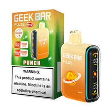 Punch Flavored Geek bar Pulse Disposable Vape Device - 15000 Puffs |EveryThing Vapes - 6PK
