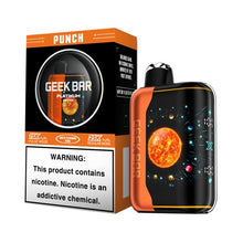 Punch Flavored Geek Bar Pulse X Platinum Disposable Vape Device - 25K Puffs - 10PK | EveryThing Vapes