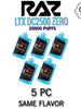 Raz LTX DC25000 Zero Disposable Vape Device | 25k Puffs - 5PC