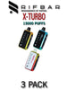 Rifbar Turbo-X Disposable Vape Device | 15000 Puffs - 3PK