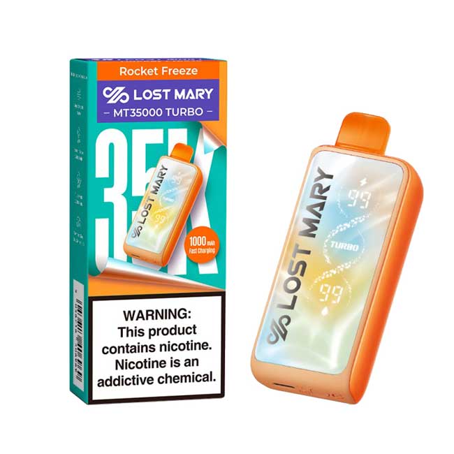 Lost Mary MT35K Turbo Disposable Vape Device | 35000 Puffs - 1PC EveryThing Vapes Lost Mary MT35K Turbo Disposable Vape Device | 35000 Puffs - 1PC EveryThing Vapes