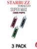 Starbuzz Super Max Disposable Vape Device | 15k Puffs - 3PK
