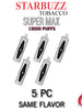 Starbuzz Super Max Disposable Vape Device | 15k Puffs - 5PC