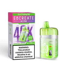 Sour Fcuking Fab Flavored EBCREATE BC Pro Disposable Vape Device - 40K Puffs  | EveryThing Vapes