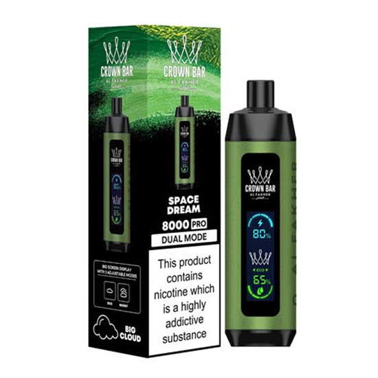 Al Fakher Crown Bar Disposable Vape Device | 8000 Puffs - 10PK EveryThing  Vapes