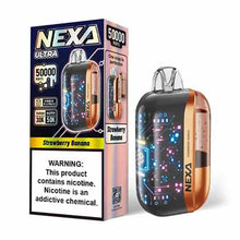 Strawberry Banana Flavored NEXA Ultra 50023 Disposable Vape Device - 50K Puffs - 1PC | Everything Vapes