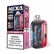 Strawberry Ice Flavored NEXA Ultra 50025 Disposable Vape Device - 50K Puffs - 1PC | Everything Vapes