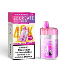 Strawberry Raspberry Frost Flavored EBCREATE BC Pro Disposable Vape Device - 40K Puffs  | EveryThing Vapes
