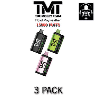TMT Disposable Vape Device  | 15000 Puffs - 3PK