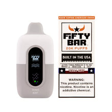 Texas Mint Flavored Fifty Bar V2 Disposable Vape Device - 20000 Puffs - 1PC | EveryThing Vapes