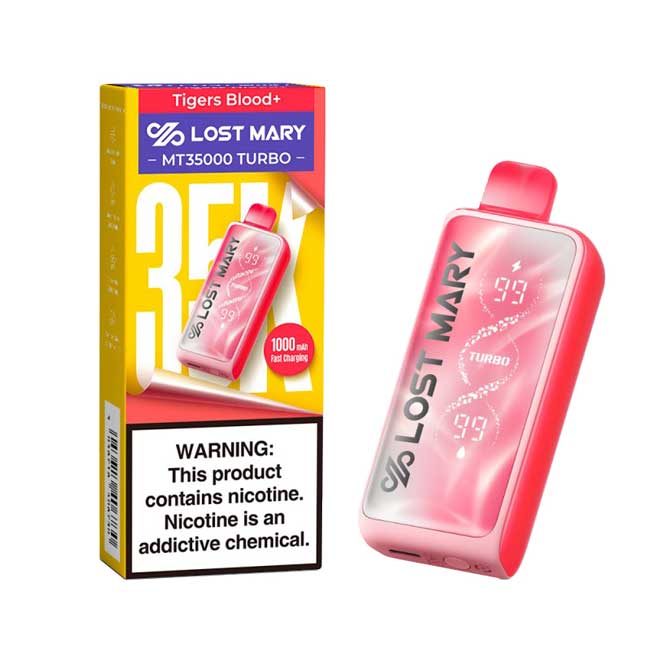 Lost Mary MT35K Turbo Disposable Vape Device | 35000 Puffs - 3PK EveryThing Vapes Lost Mary MT35K Turbo Disposable Vape Device | 35000 Puffs - 3PK EveryThing Vapes
