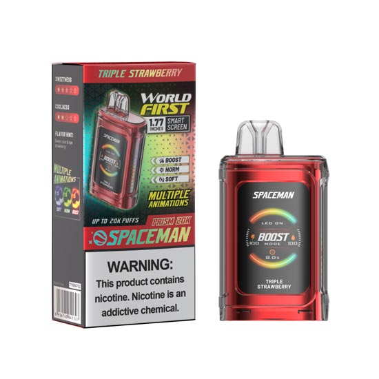 Spaceman Prism 20K Disposable Vape Device | 20000 Puffs - 1PC EveryThing Vapes Spaceman Prism 20K Disposable Vape Device | 20000 Puffs - 1PC EveryThing Vapes