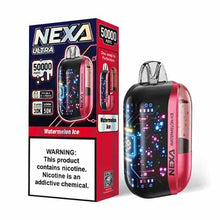 Watermelon Ice Flavored NEXA Ultra 50027 Disposable Vape Device - 50K Puffs - 1PC | Everything Vapes