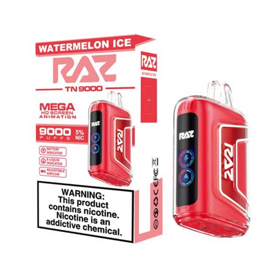 Raz TN9000 Disposable Vape Device | 9000 Puffs - 6PK EveryThing Vapes Raz TN9000 Disposable Vape Device | 9000 Puffs - 6PK EveryThing Vapes