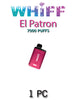 Whiff El Patron Disposable Vape Device by Scott Storch | 7000 Puffs - 1PC