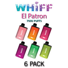 Whiff El Patron Disposable Vape Device by Scott Storch | 7000 Puffs – 6PK