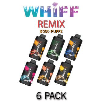 Whiff Remix Disposable Vape Device by Scott Storch | 5000 Puffs - 6PK