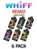 Whiff Remix Disposable Vape Device by Scott Storch | 5000 Puffs - 6PK