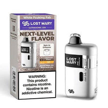 White Fcuking Fab Flavored Lost Mary Ultrasonic Disposable Vape Device - 35k Puffs  | EveryThing Vapes