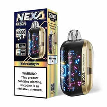 White Gummy Ice Flavored NEXA Ultra 50029 Disposable Vape Device - 50K Puffs - 1PC | Everything Vapes