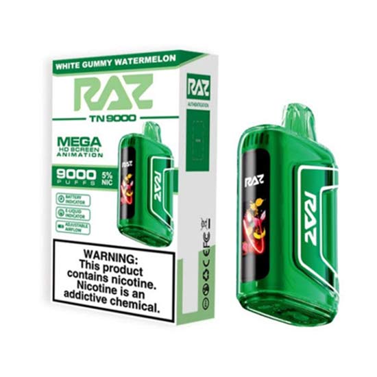 Raz TN9000 Disposable Vape Device | 9000 Puffs - 3PK EveryThing Vapes Raz TN9000 Disposable Vape Device | 9000 Puffs - 3PK EveryThing Vapes
