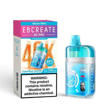 Winter Mint Flavored EBCREATE BC Pro Disposable Vape Device - 40K Puffs  | EveryThing Vapes