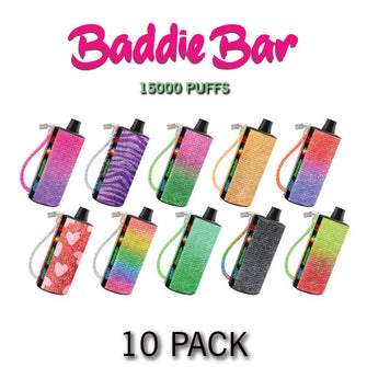 Baddie Bar Disposable Vape Device | 15000 Puffs - 10PK