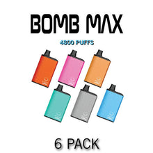 Bomb MAX Disposable Vape | 4800 Puffs - 6PK