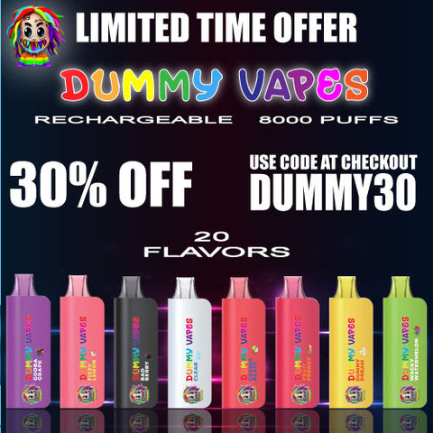Dummy Diposable vapes on sale less 30%