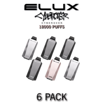 Elux CYBEROVER Disposable Vape Device | 18000 Puffs - 6PK