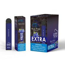 Blue Razz-Flavored Fume EXTRA 5% Disposable Vape Device 3PK