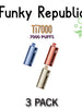 Funky Republic Ti7000 by EB Create Disposable Vape Device | 7000 Puffs – 3PK