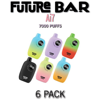 Future Bar Ai7 Disposable Vape Device | 7000 Puffs - 6PK